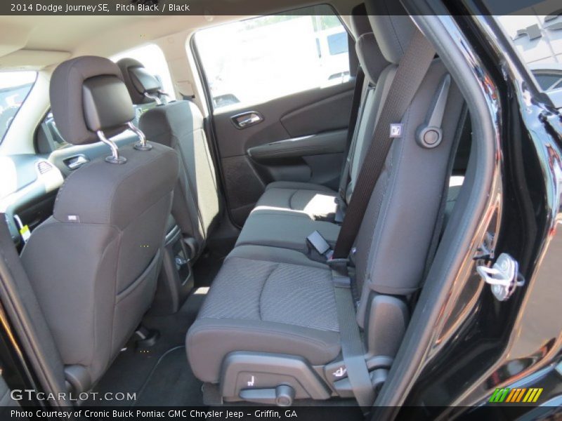 Rear Seat of 2014 Journey SE