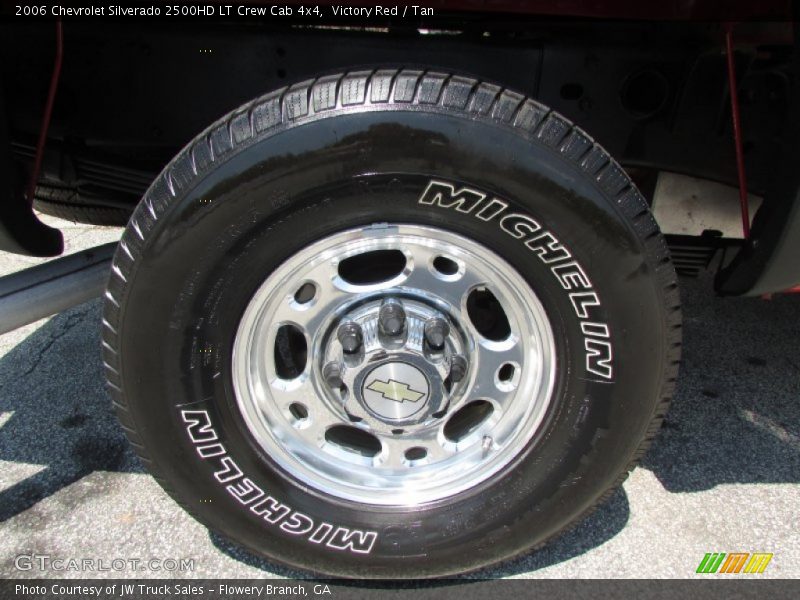 Victory Red / Tan 2006 Chevrolet Silverado 2500HD LT Crew Cab 4x4