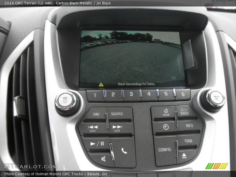 Carbon Black Metallic / Jet Black 2014 GMC Terrain SLE AWD