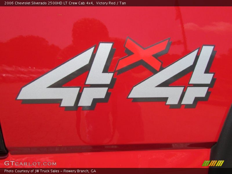 Victory Red / Tan 2006 Chevrolet Silverado 2500HD LT Crew Cab 4x4