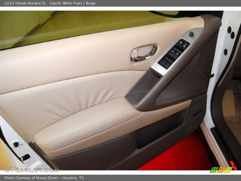 Glacier White Pearl / Beige 2010 Nissan Murano SL
