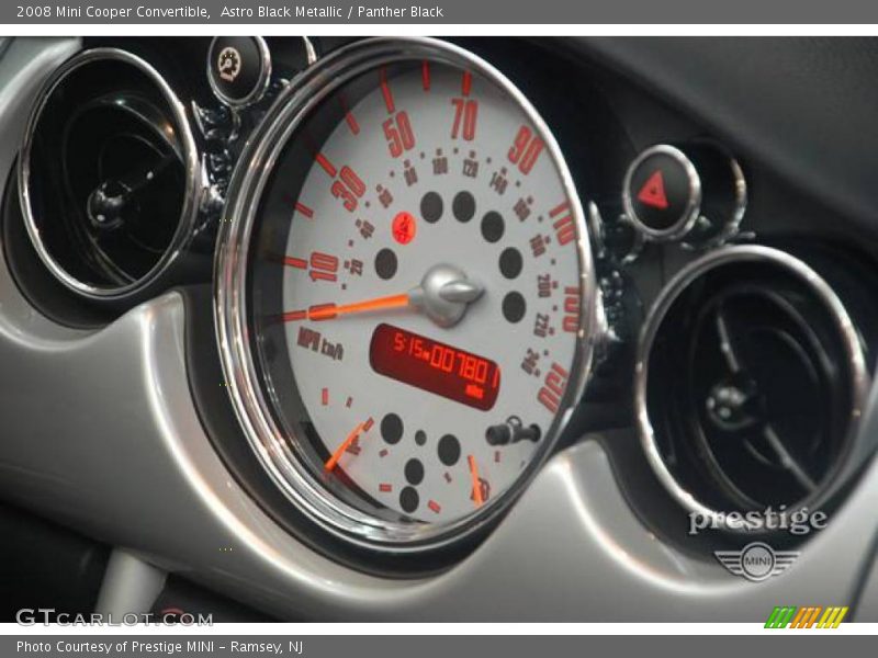 Astro Black Metallic / Panther Black 2008 Mini Cooper Convertible