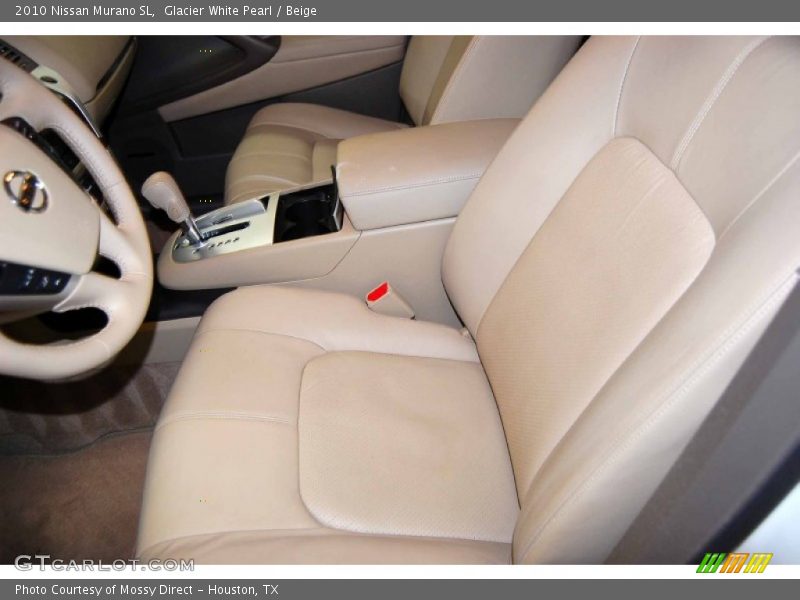 Glacier White Pearl / Beige 2010 Nissan Murano SL