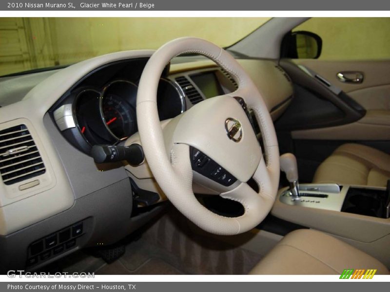 Glacier White Pearl / Beige 2010 Nissan Murano SL