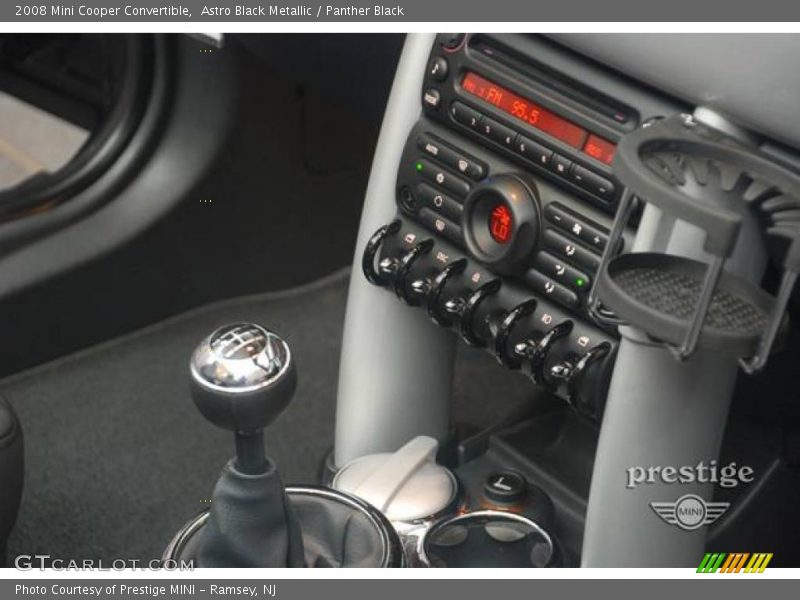 Astro Black Metallic / Panther Black 2008 Mini Cooper Convertible