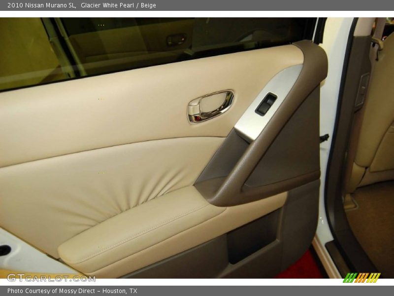 Glacier White Pearl / Beige 2010 Nissan Murano SL
