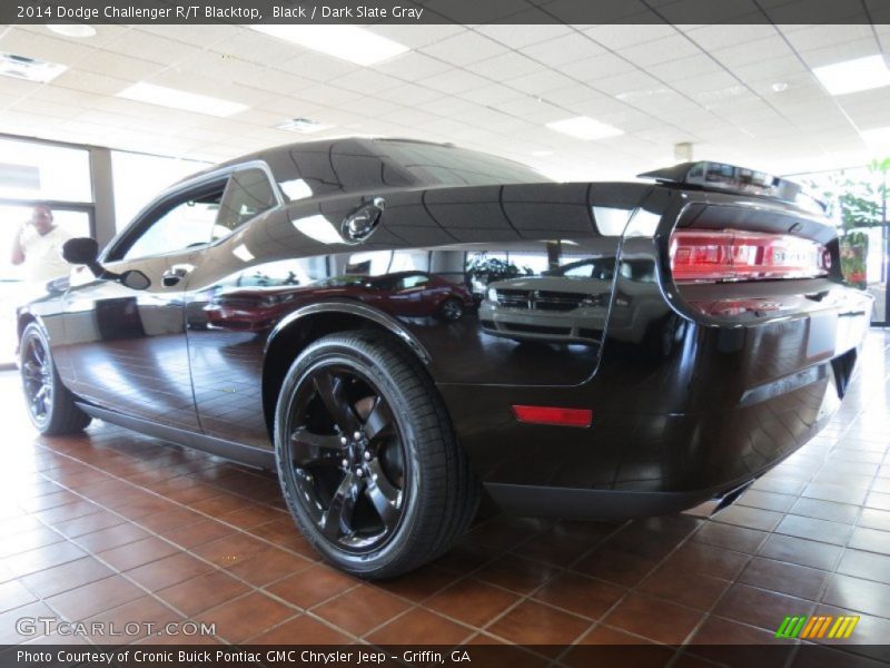 Black / Dark Slate Gray 2014 Dodge Challenger R/T Blacktop