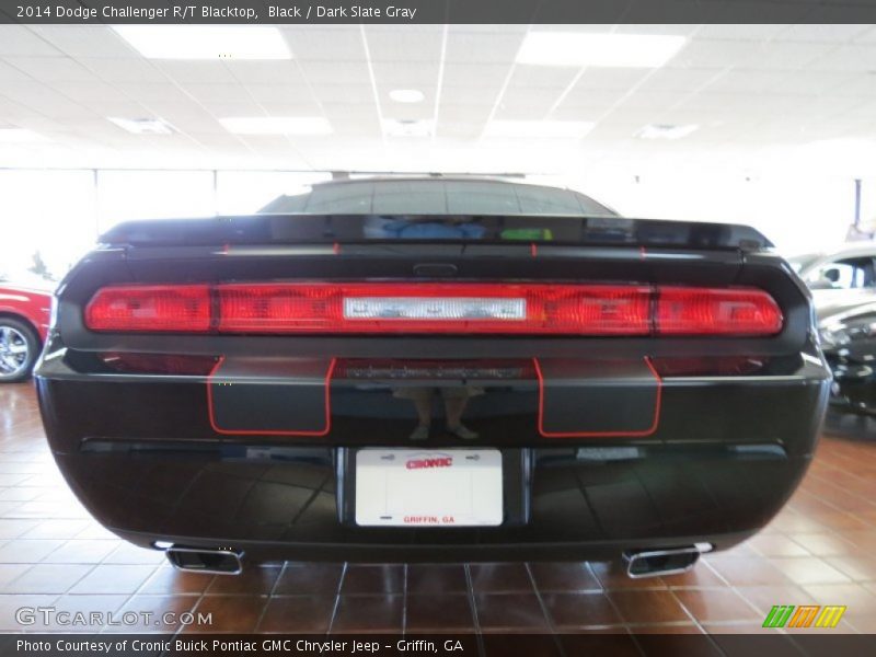 Black / Dark Slate Gray 2014 Dodge Challenger R/T Blacktop