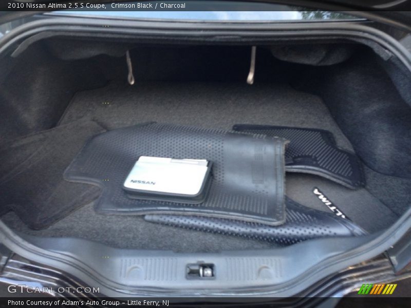 Crimson Black / Charcoal 2010 Nissan Altima 2.5 S Coupe