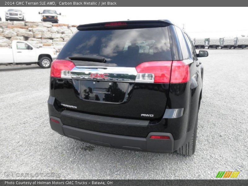 Carbon Black Metallic / Jet Black 2014 GMC Terrain SLE AWD