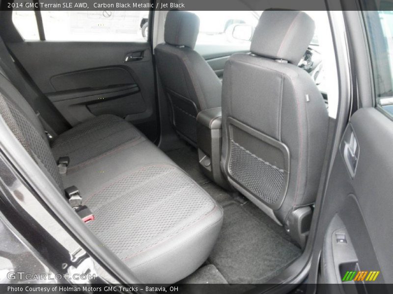 Rear Seat of 2014 Terrain SLE AWD