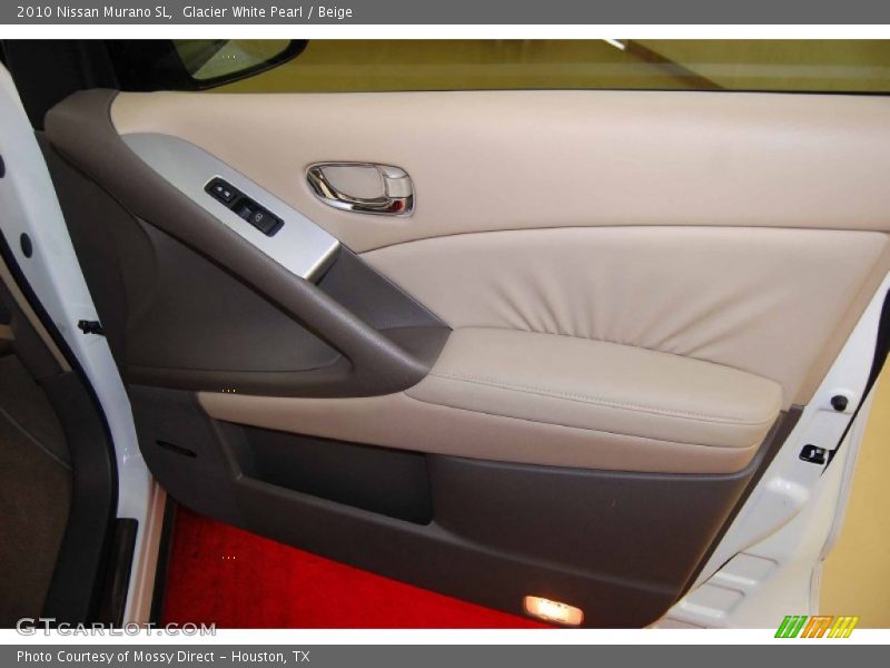 Glacier White Pearl / Beige 2010 Nissan Murano SL