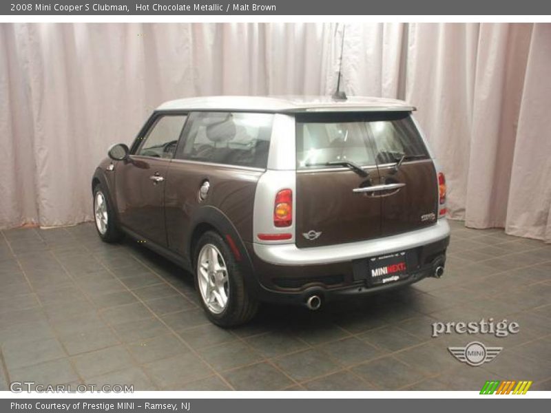 Hot Chocolate Metallic / Malt Brown 2008 Mini Cooper S Clubman