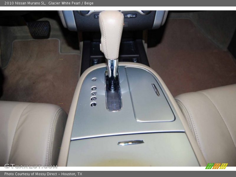 Glacier White Pearl / Beige 2010 Nissan Murano SL