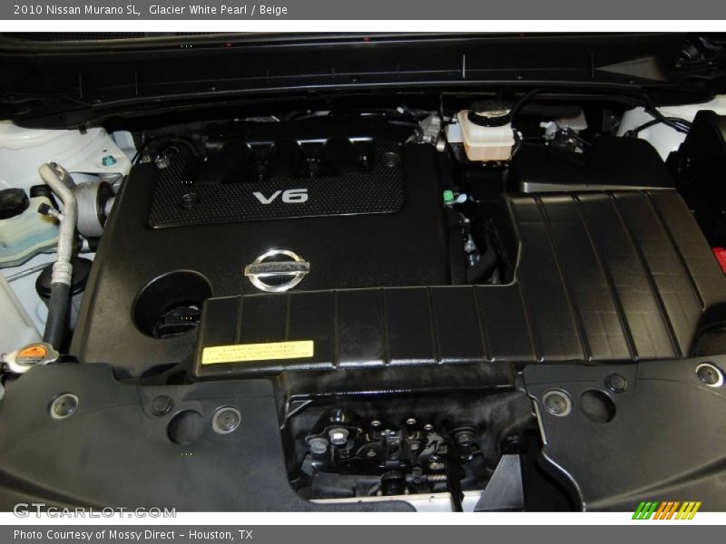 Glacier White Pearl / Beige 2010 Nissan Murano SL