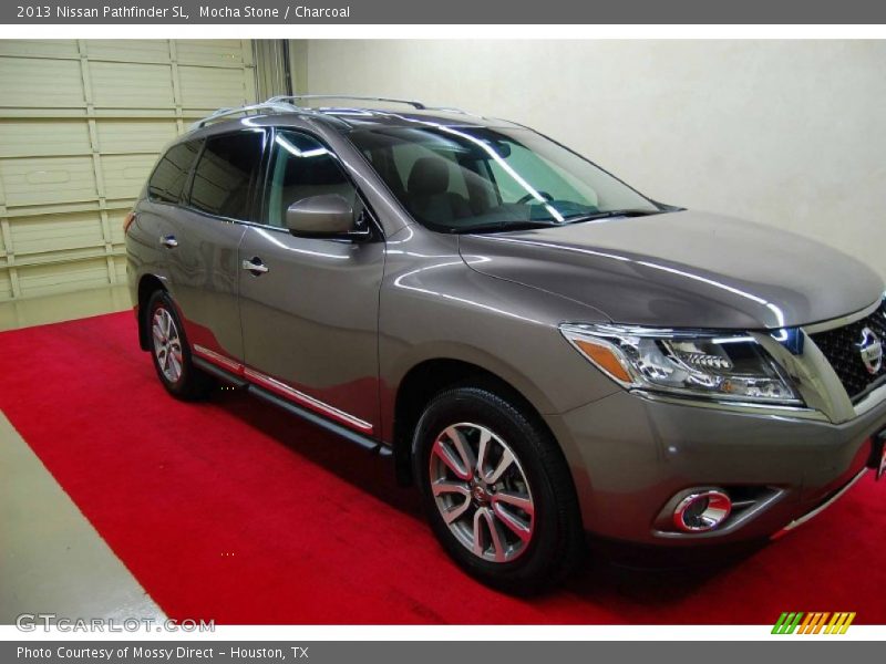 Mocha Stone / Charcoal 2013 Nissan Pathfinder SL