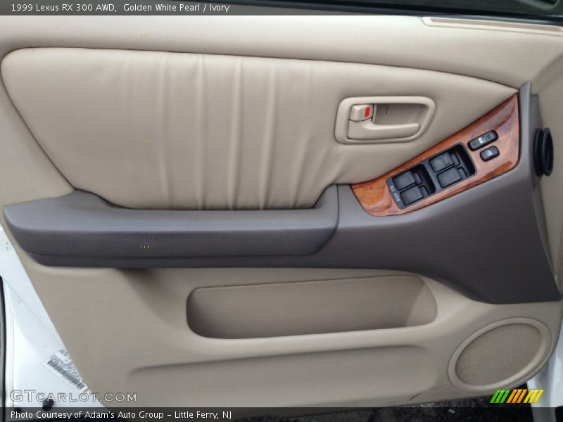 Golden White Pearl / Ivory 1999 Lexus RX 300 AWD