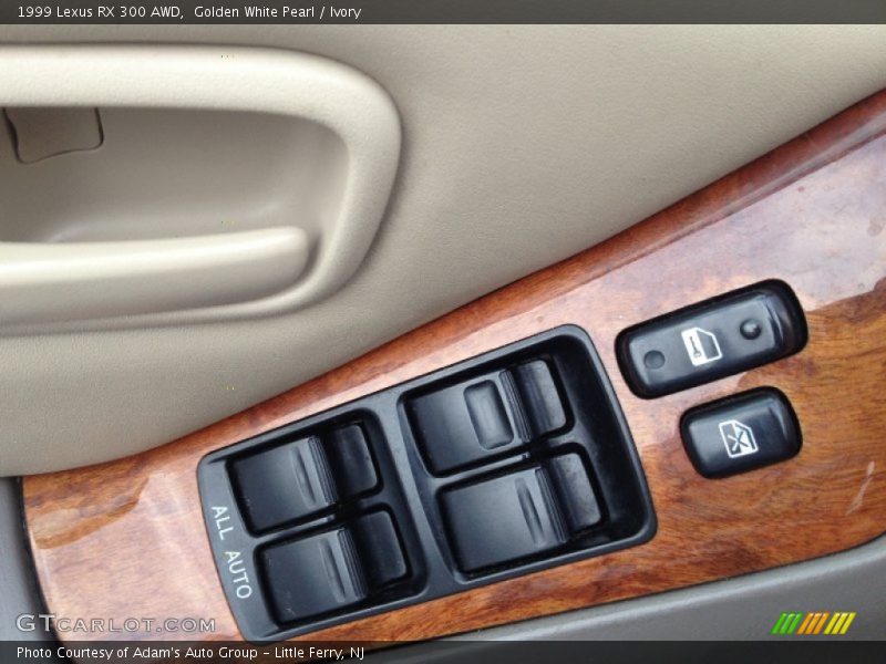 Golden White Pearl / Ivory 1999 Lexus RX 300 AWD