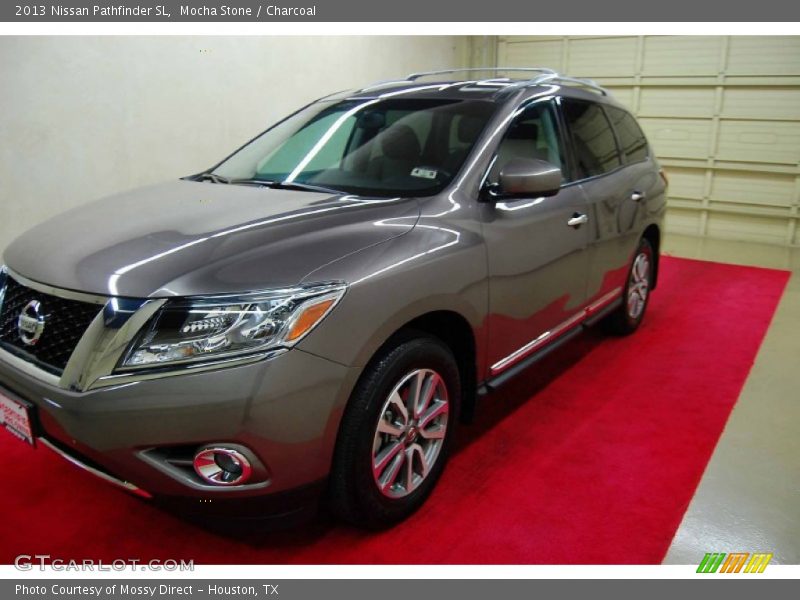 Mocha Stone / Charcoal 2013 Nissan Pathfinder SL