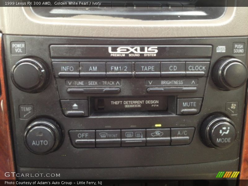 Golden White Pearl / Ivory 1999 Lexus RX 300 AWD