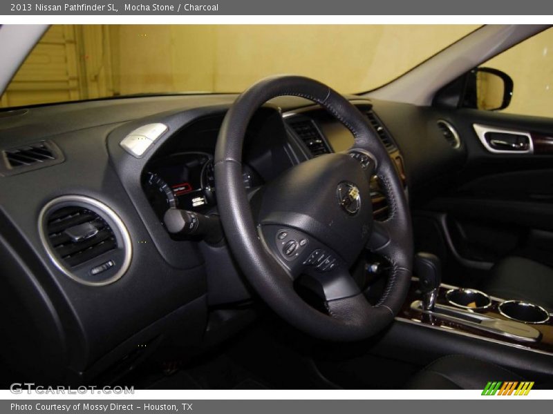 Mocha Stone / Charcoal 2013 Nissan Pathfinder SL