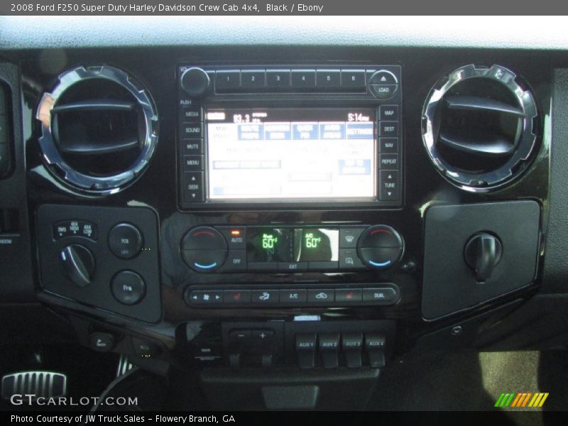 Black / Ebony 2008 Ford F250 Super Duty Harley Davidson Crew Cab 4x4