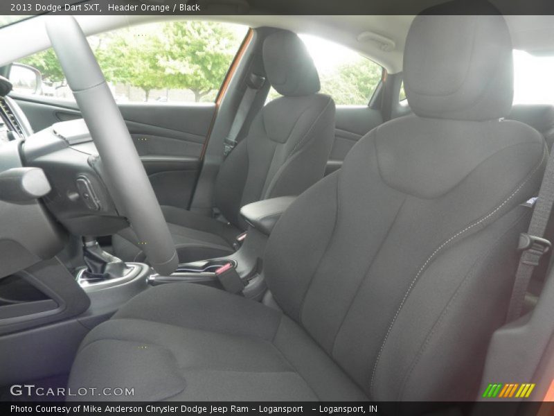 Header Orange / Black 2013 Dodge Dart SXT