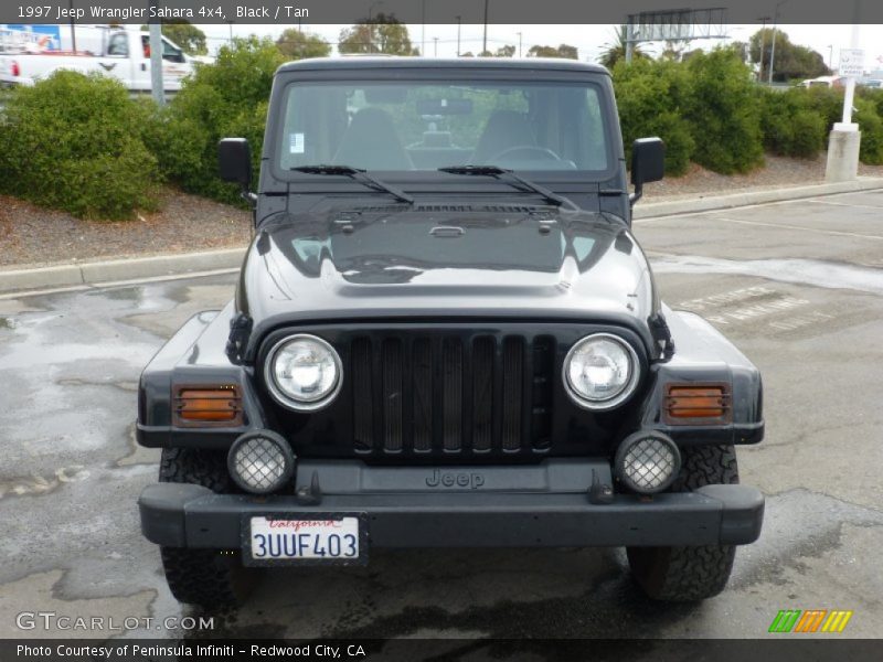 Black / Tan 1997 Jeep Wrangler Sahara 4x4