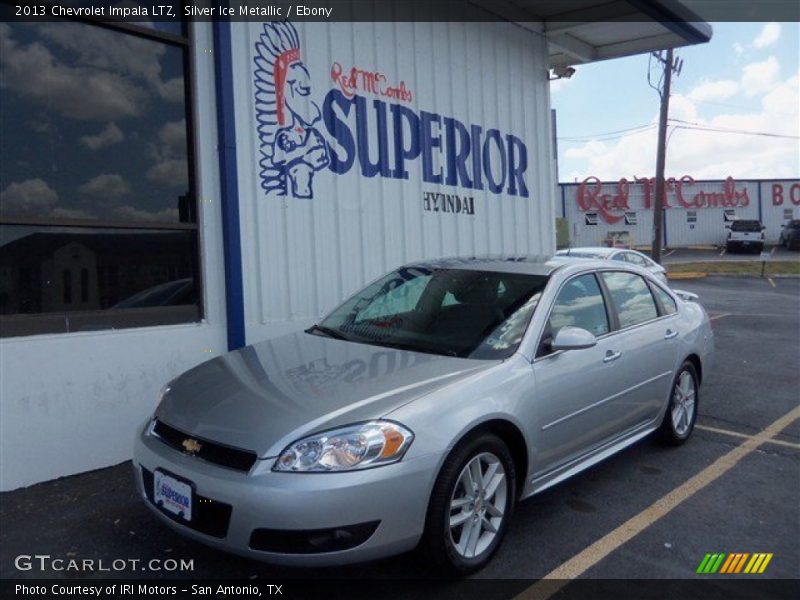 Silver Ice Metallic / Ebony 2013 Chevrolet Impala LTZ