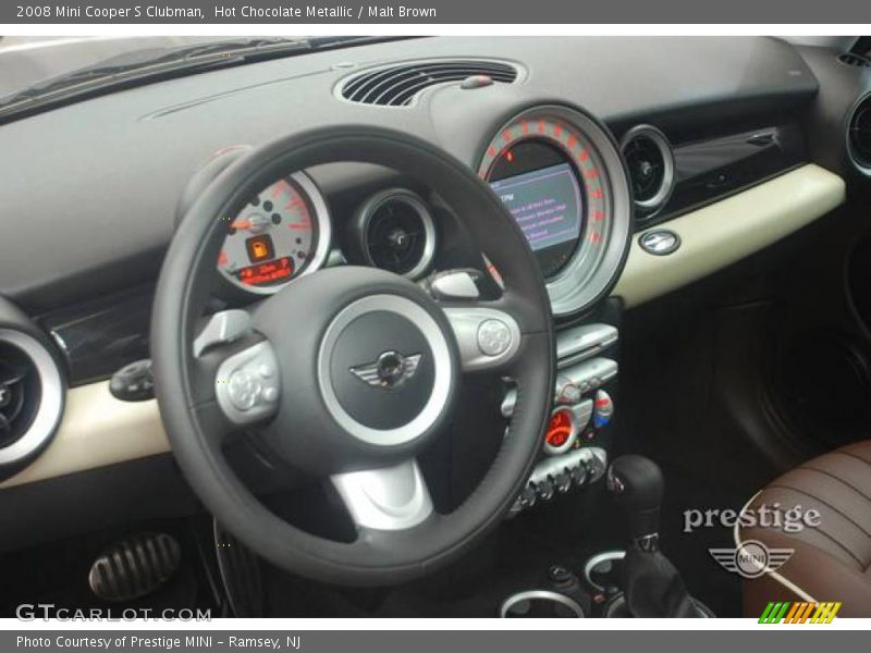 Hot Chocolate Metallic / Malt Brown 2008 Mini Cooper S Clubman