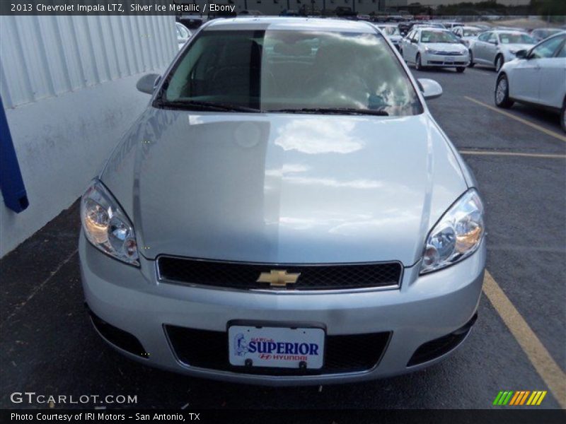 Silver Ice Metallic / Ebony 2013 Chevrolet Impala LTZ