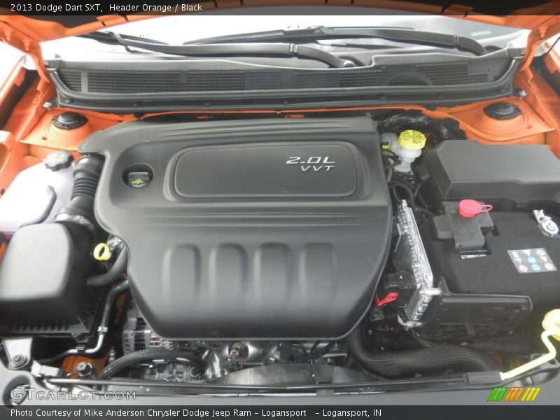 Header Orange / Black 2013 Dodge Dart SXT