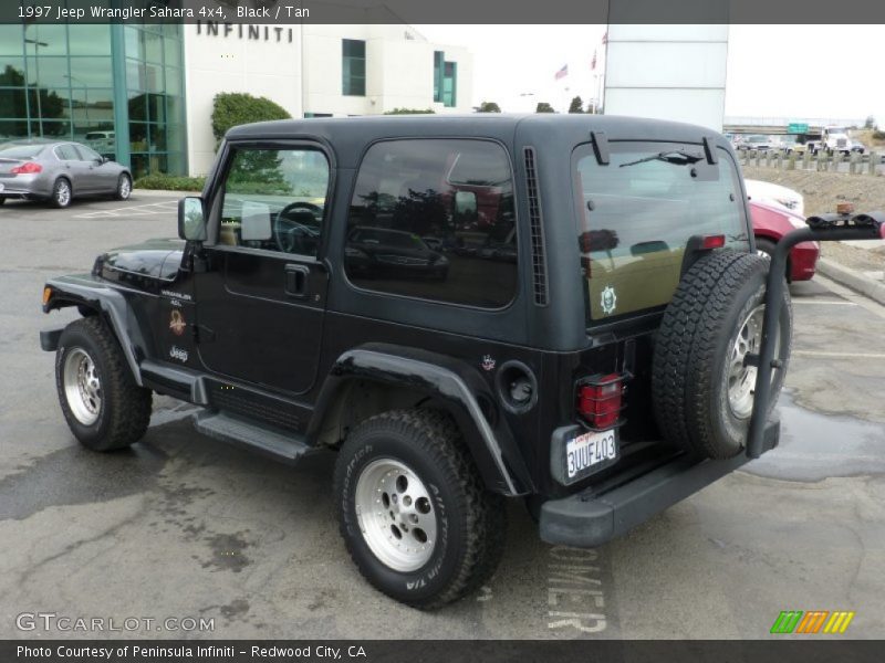 Black / Tan 1997 Jeep Wrangler Sahara 4x4
