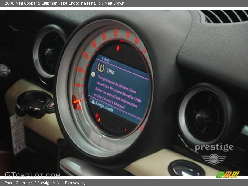 Hot Chocolate Metallic / Malt Brown 2008 Mini Cooper S Clubman