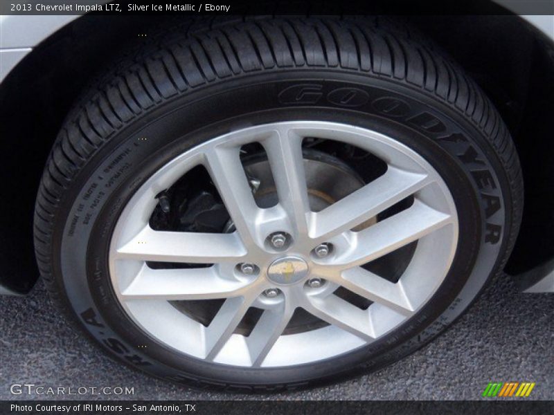 Silver Ice Metallic / Ebony 2013 Chevrolet Impala LTZ