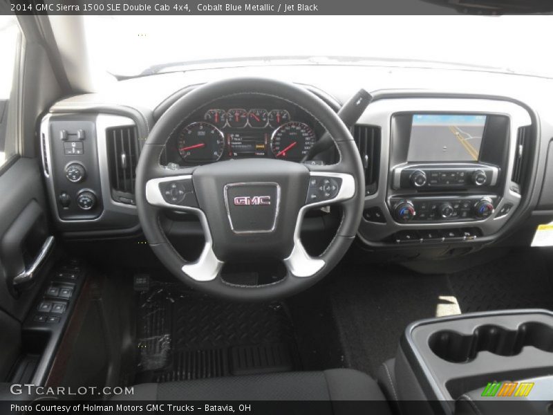 Dashboard of 2014 Sierra 1500 SLE Double Cab 4x4