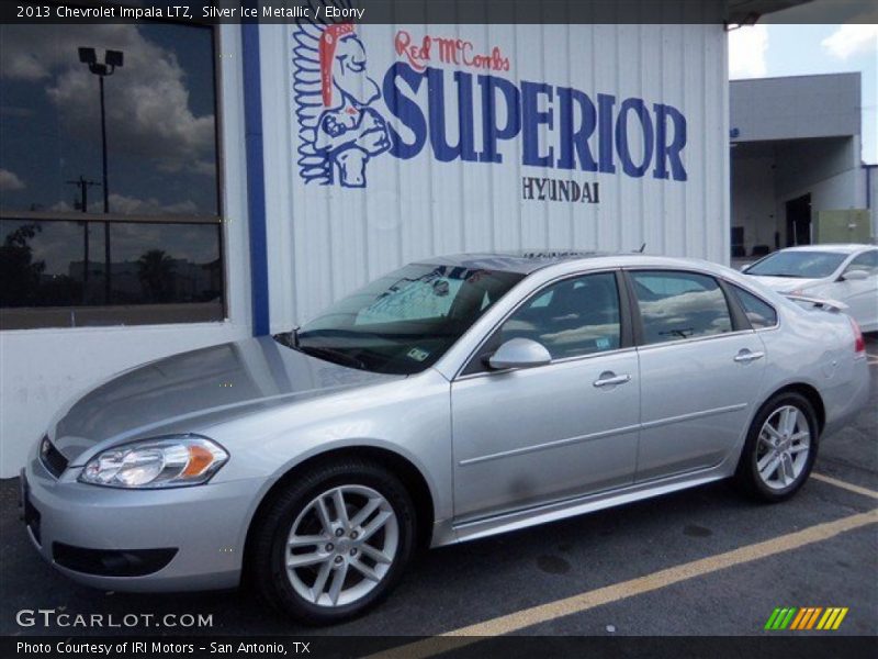 Silver Ice Metallic / Ebony 2013 Chevrolet Impala LTZ