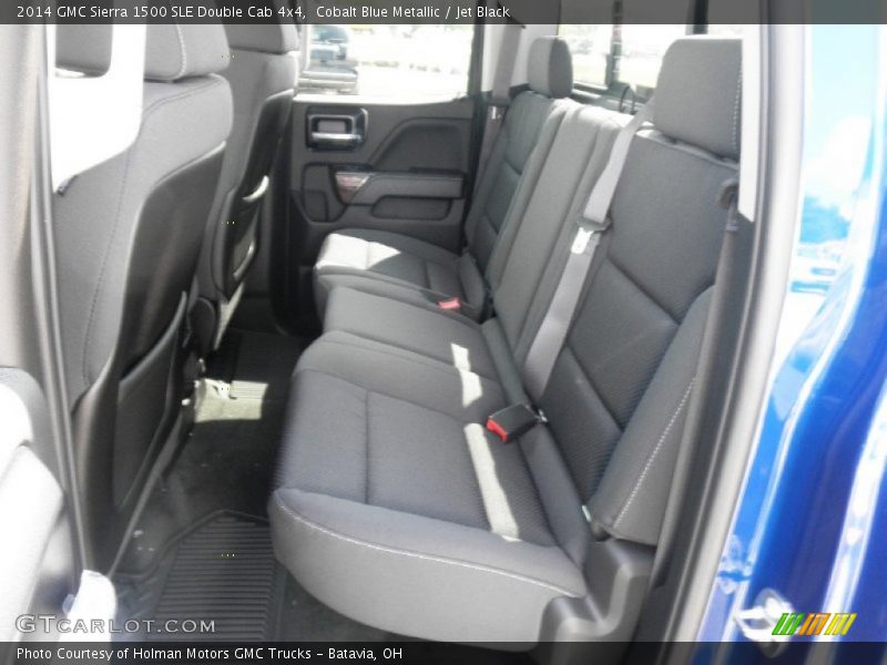 Rear Seat of 2014 Sierra 1500 SLE Double Cab 4x4