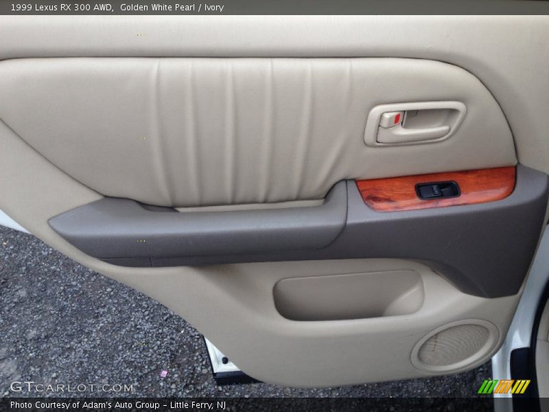 Golden White Pearl / Ivory 1999 Lexus RX 300 AWD