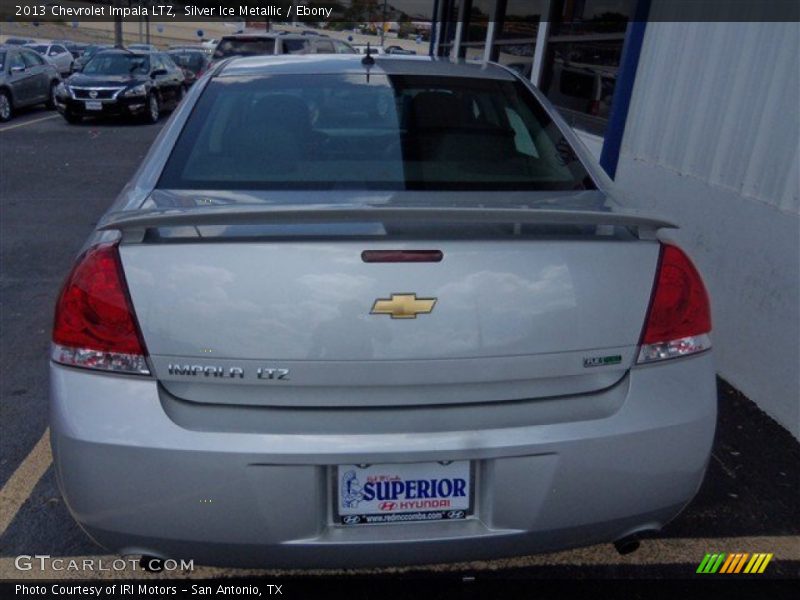 Silver Ice Metallic / Ebony 2013 Chevrolet Impala LTZ