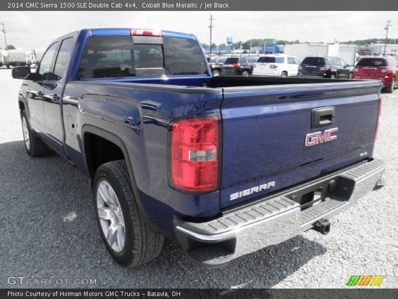  2014 Sierra 1500 SLE Double Cab 4x4 Cobalt Blue Metallic