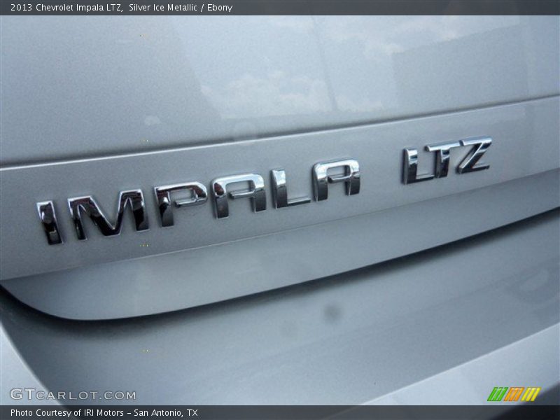 Silver Ice Metallic / Ebony 2013 Chevrolet Impala LTZ