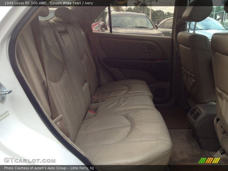 Golden White Pearl / Ivory 1999 Lexus RX 300 AWD