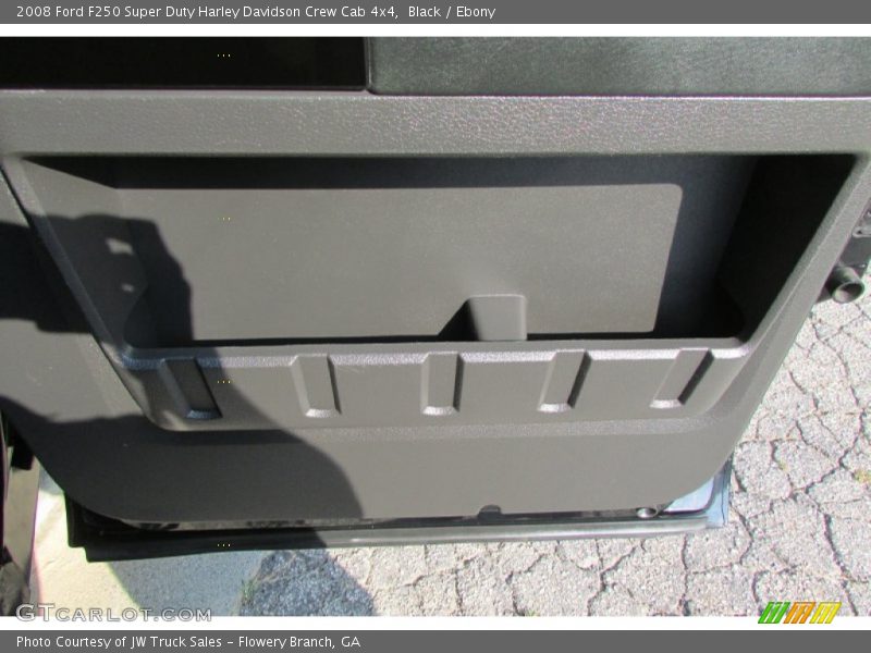 Black / Ebony 2008 Ford F250 Super Duty Harley Davidson Crew Cab 4x4