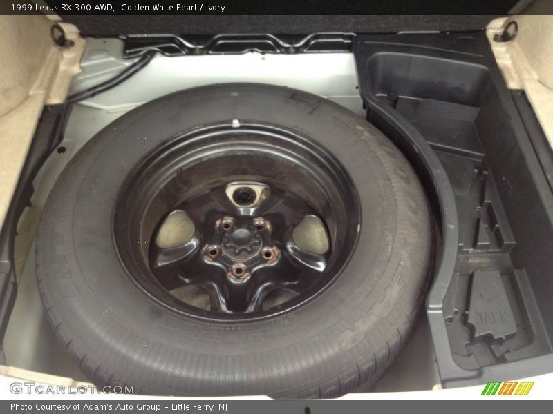 Golden White Pearl / Ivory 1999 Lexus RX 300 AWD