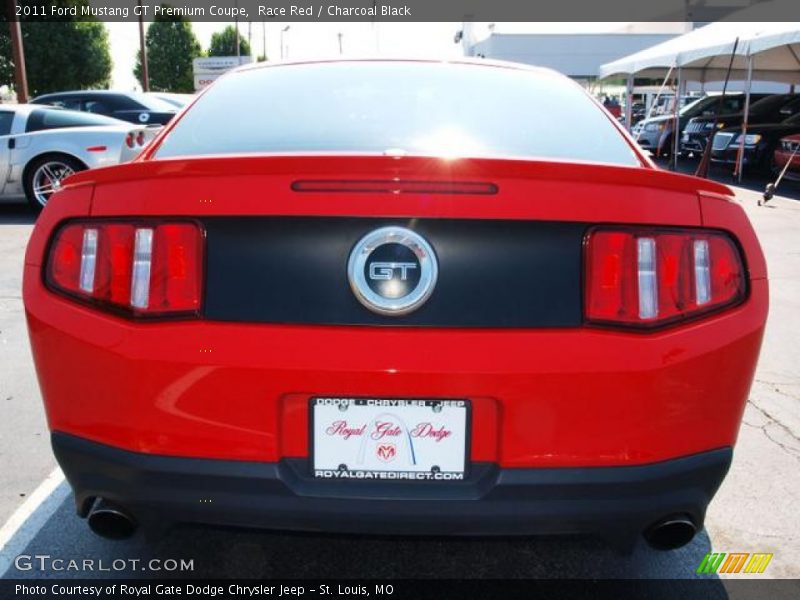 Race Red / Charcoal Black 2011 Ford Mustang GT Premium Coupe