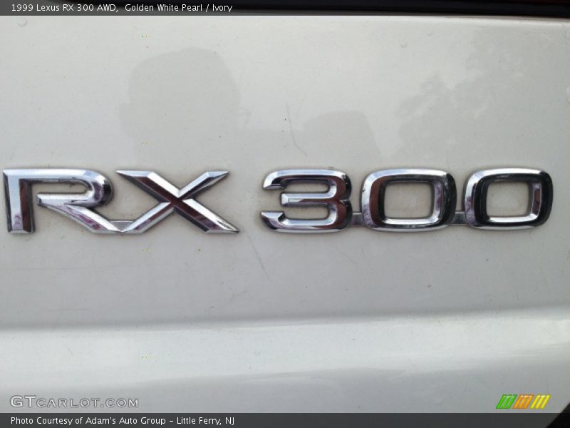 Golden White Pearl / Ivory 1999 Lexus RX 300 AWD