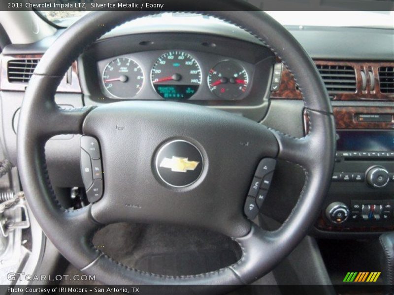 Silver Ice Metallic / Ebony 2013 Chevrolet Impala LTZ