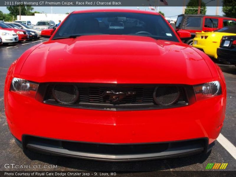 Race Red / Charcoal Black 2011 Ford Mustang GT Premium Coupe