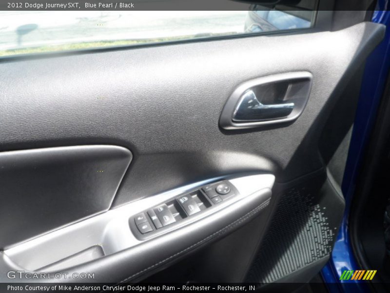 Blue Pearl / Black 2012 Dodge Journey SXT